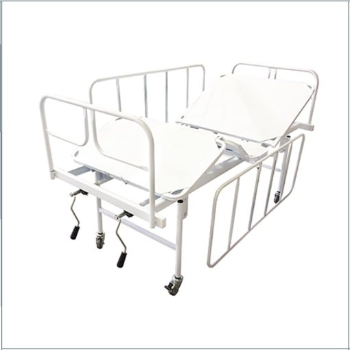 CAMA HOSPITALAR DE 2 MOVIMENTOS COM MANIVELAS