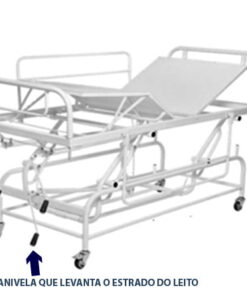 CAMA DE 3 MOVIMENTOS COM MANIVELAS