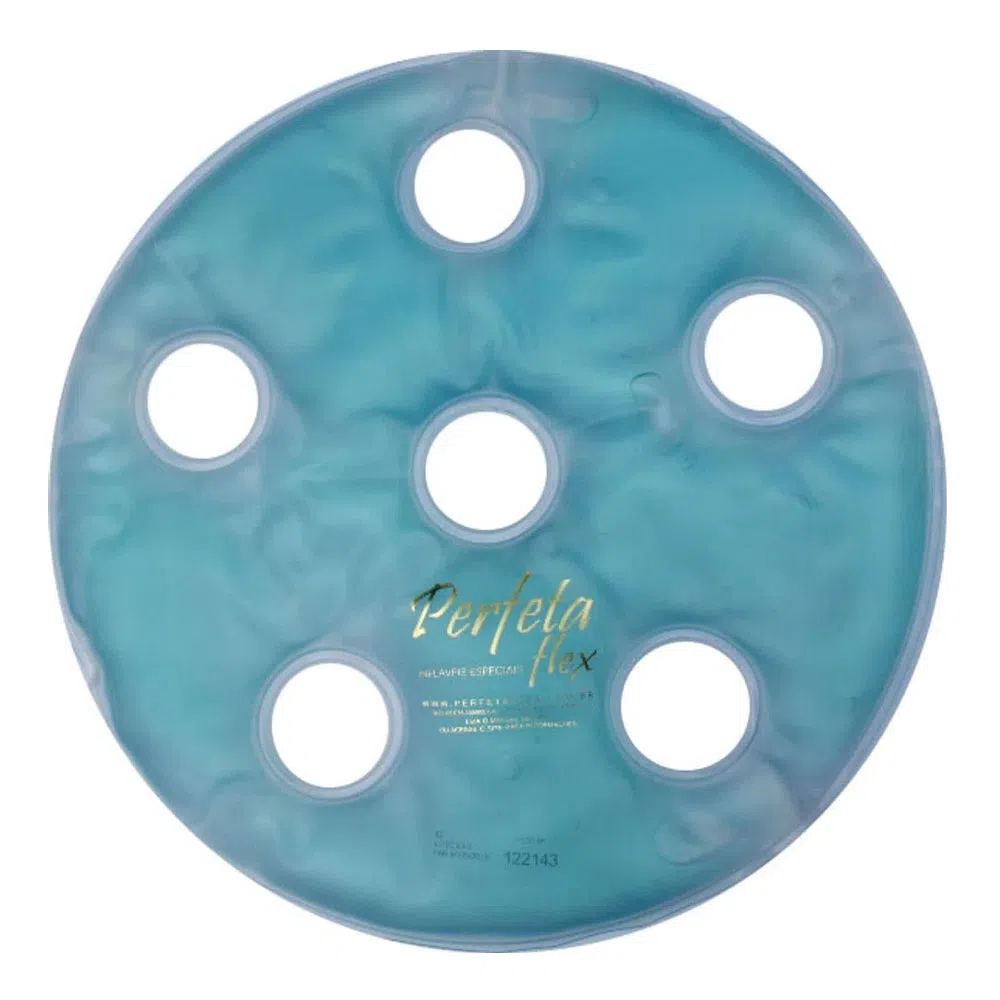 ALMOFADA REDONDA DE GEL COM ORIFÍCIO