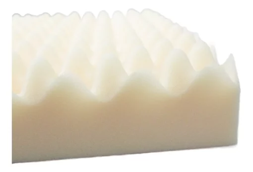 Almofada Caixa Casca De Ovo D33 Quadrada Espuma 41x41x7cm - Imagem 3