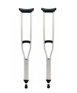 Par De Muleta Axilar Standard Tamanho G Até 130kg